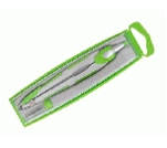 Фото - Циркуль в футляре + грифель COMFORT, салатовый (уп.24) 9349